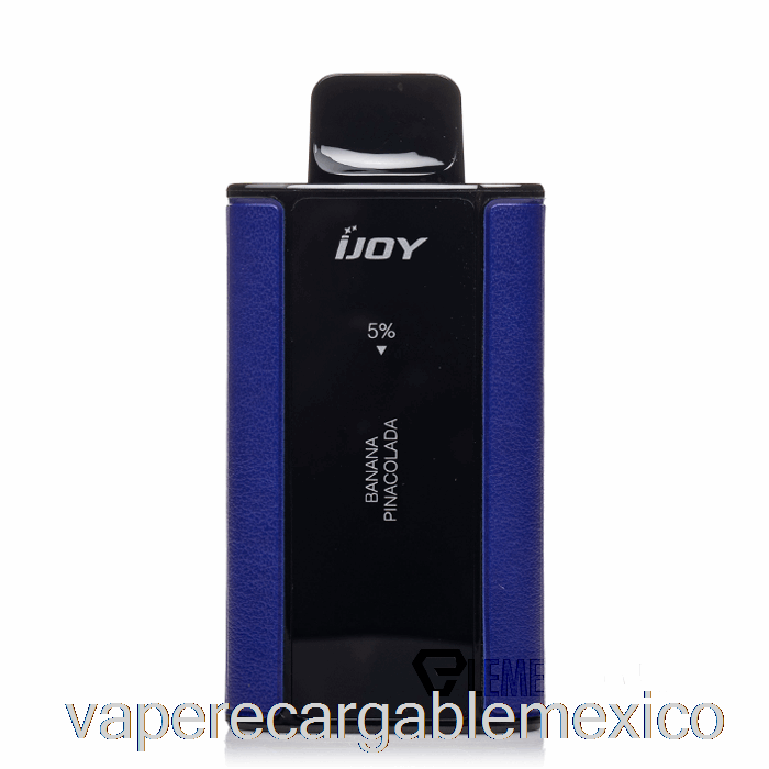 Vape Recargable Ijoy Capitán 10000 Piñacolada De Plátano Desechable